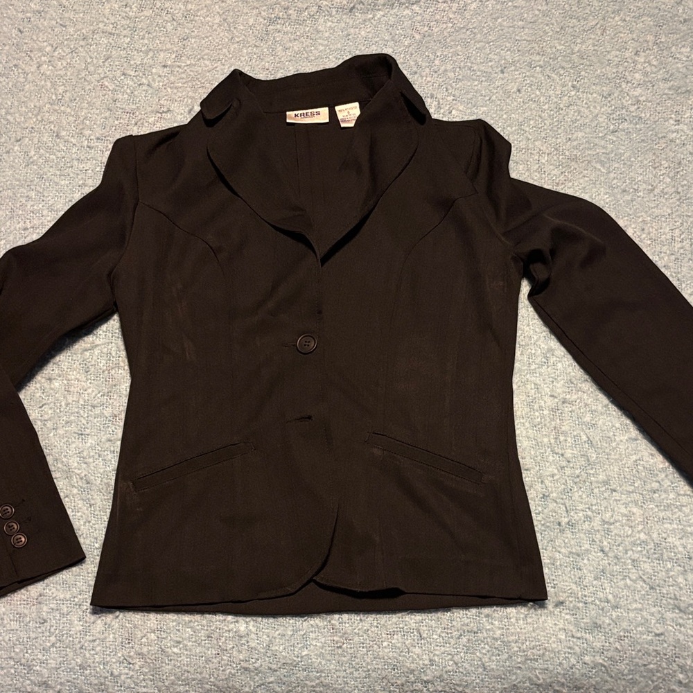 Kensie Women's Black Suit Jacket kress collection